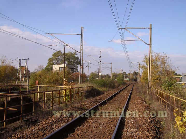 Linia kolejowa w Strumieniu