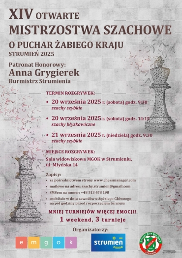 XIV Otwarte Mistrzostwa Szachowe o Puchar Żabiego Kraju