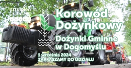 Zaproszenie na korowód dożynkowy